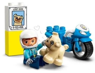 Imagen del producto de LEGO 10967 LEGO Duplo 10967 Polizeimotorrad