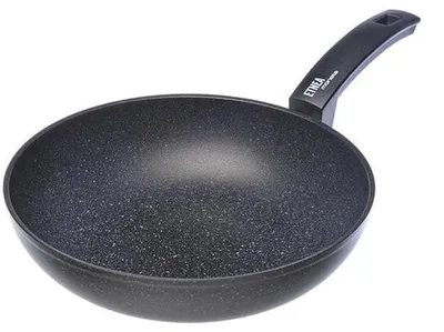 Productafbeelding van Wok, 28 cm, aluminium, zwart