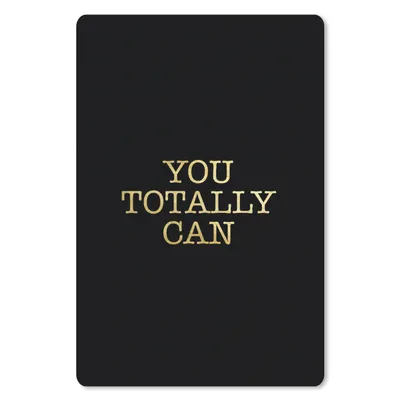 Produktbild von MuchoWow® Mauspad Mousepad Zitate - Motivation - Gold - Schwarz 40x60 cm - Mousepads - Maus Mat - Pad - Mausunterlage - Schreibtisch Accesoire