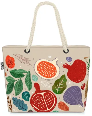 Produktbild von Große Polyester-Strandtasche für Einkäufe und mehr
