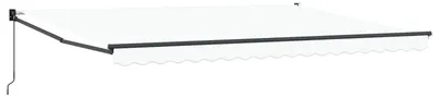 Immagine prodotto di Tenda da Sole Bianco 450 x 300 x 165 cm Poliestere e Metallo