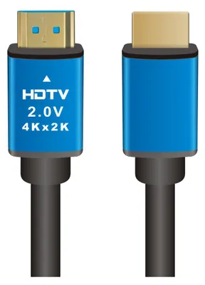 Produktbild von HDMI Kabel 10m High Speed 4K HDTV Full HD für PS4 PS5 Xbox Beamer PC schwarz
