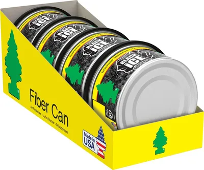 Produktbild von WUNDER-BAUM Duftdose 4er Pack I Langanhaltender Duft im Auto oder zu Hause I Black Ice I 4 Stück
