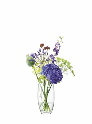 Produktbild von LSA | Vase FLOWER, klar, H20cm