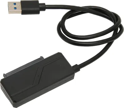Imagen del producto de Cable adaptador USB 2.0 a SATA 6+7 Easy Drive, con una velocidad de 480 Mbps, para conectar unidades ópticas SATA a portátiles y ordenadores