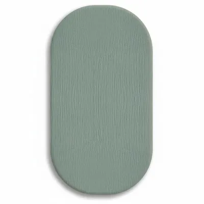 DOLCE SONNO Musselin Spannbettlaken 75x35 cm – 100% Baumwolle – für Moseskorb, Beistellbett & Wiege 