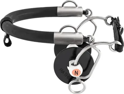 Produktbild von Sprenger Nathe Tandemgebiss biegsam 20 mm Springkandare Thermoplast, Größe:140 mm