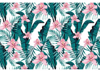 Zdjęcie produktu dla Naklejka na meble „Tropical Ocelyn”, 60 x 90 cm