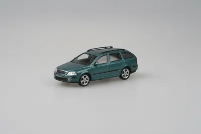 Produktbild von Skoda Octavia II Combi (2004) - Grüninsel Metallic ABREX 1:43