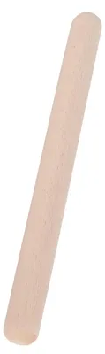 Productafbeelding van Deegroller - Massief hout - Voor het bakken van pizza en gebak - 29 cm