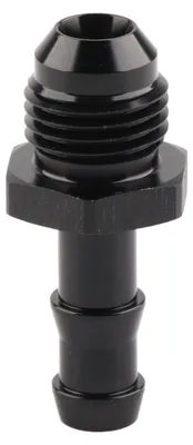 Image de Adaptateur à embout cannelé ?6 AN mâle à raccord 5/16 pouces pour conduites de carburant en caoutchouc, plastique ou nylon