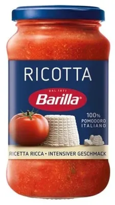 Produktbild von Barilla 10007706, Ricotta, 400 g, CE, 96 kcal, 402 kJ, 5,8 g