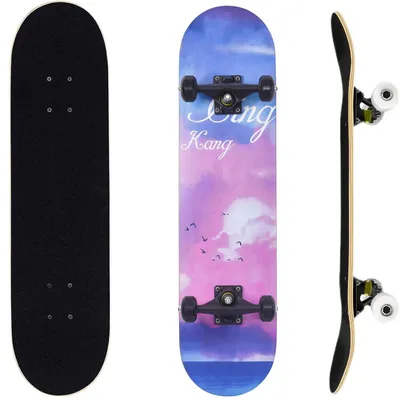 Obrázok produktu pre Kompletná skateboardová doska pre začiatočníkov s T-kľúčom