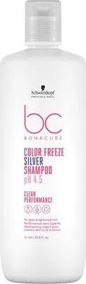 Produktbild von Schwarzkopf BC Color Freeze Silver Shampoo 1000 ml
