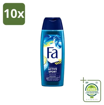 Produktbild von 10 x Fa Men Active Sport Deodorant Spray - 150 ml - Großpackung - 10 Stücke
