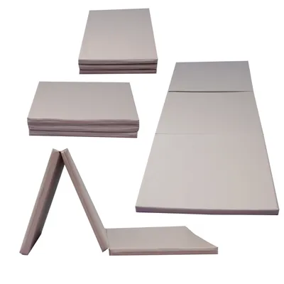 Image de Matelas de gymnastique 195x85 blanc