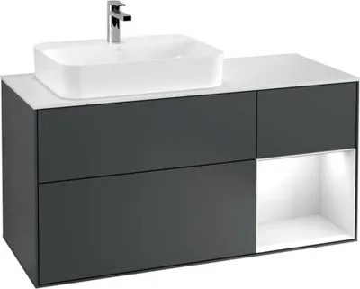 Produktbild von Villeroy & Boch F401GFHG Waschbeckenunterschrank Finion F40