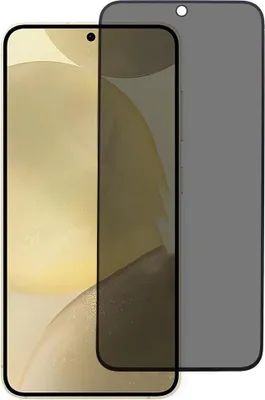 Produktbild von Samsung Galaxy S25 Displayschutz - Coverup Privacy Panzerglas - Schwarz