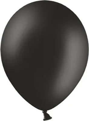 Immagine prodotto di Palloncini pastello da 14 pollici, neri, 10 pezzi