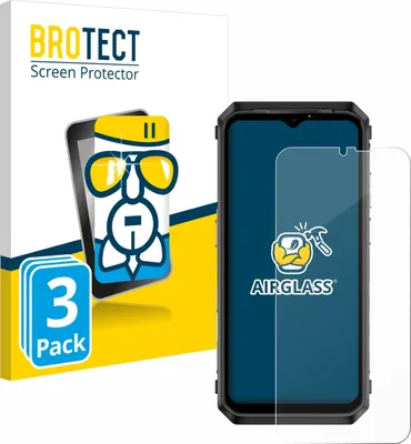 Produktbild von 3x BROTECT Schutzglas für Ulefone Power Armor 18T Ultra Schutzfolie Panzer Folie Glas Display Schutz klar