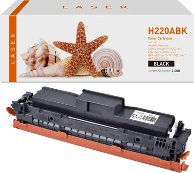 Produktbild von black Toner 3.1-W2200A [ mit Chip ]  kompatibel mit HP W2200A [ 220A ]  Seiten: 2.000