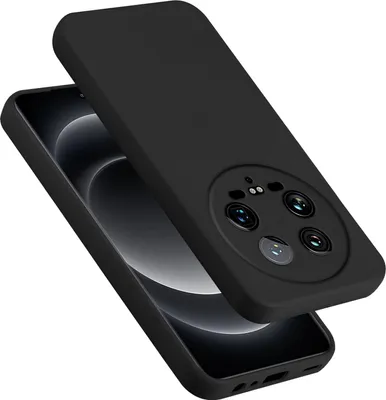 Produktbild von Cadorabo Hülle für Xiaomi 14 Ultra Hülle Silikon Handyhülle Case aus flüssigem Silikon, Kratzfeste und stoßfeste Schutzhülle für Xiaomi 14 Ultra