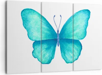Produktbild von Bild auf Leinwand - Leinwandbild - Schmetterlinge Fliegen Kindheit Sommer - 105x70cm - Wand Bild - Wanddeko - Leinwanddruck - Bilder - Kunstdruck - Leinwand bilder - Wandkunst - CE105x70-2899