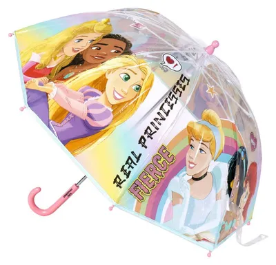 Produktbild von Disney Prinzessinen Regenschirm - Kinder Stockregenschirm - Kuppelschirm Ø 71 cm