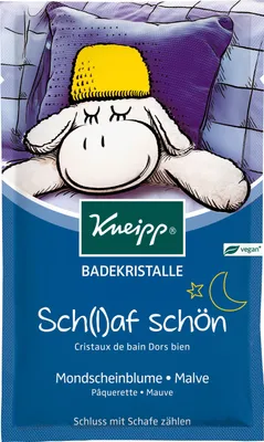 Produktbild von Kneipp Badekristalle Sch(l)af schön, 60 g SLZ