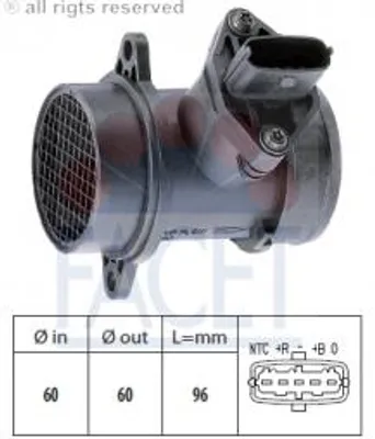 Produktbild von Facet Luftmassenmesser  10.1158