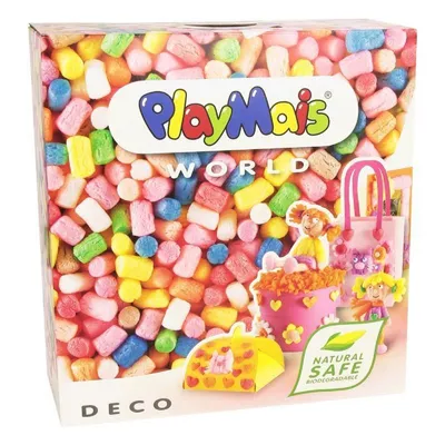 Zdjęcie produktu dla PlayMais 160008, Zestaw artystyczny dla dzieci, 5 lat(a), Nietoksyczne, Kukurydza, Wielobarwny, 1000 szt.