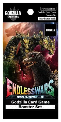 Produktbild von Godzilla Kartenspiel Set 4 Endless Wars Booster Pack ENG