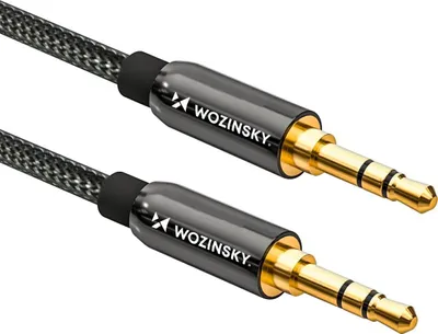 Produktbild von Universal Miniklinke AUX Kabel 2m schwarz
