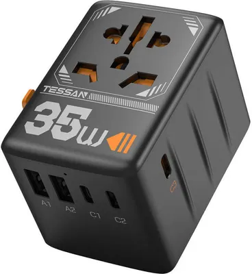 Obrázok produktu pre Cestovný adaptér TESSAN TS-WTA02