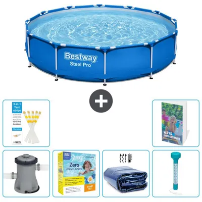Zdjęcie produktu dla Bestway Steel Pro Okrągły – 366 x 76 cm – 7 elementów S184