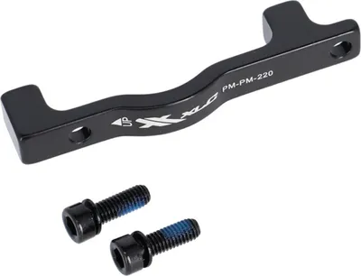 Immagine prodotto di XLC BR-X112 adattatore per freno a disco per forcella PM VR da Ø180 a 220mm incl. 2xM6x18, nero