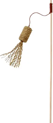 Produktbild von Kerbl Nature 41 Cm Angelrute Katzenspielzeug Golden Golden One Size