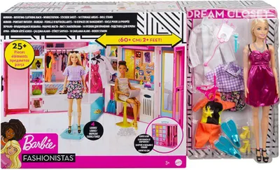 Produktbild von Mattel GBK10 Šatní skříň snů pro Barbie