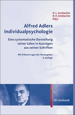 Obrázok produktu pre Alfred Adlers Individualpsychologie