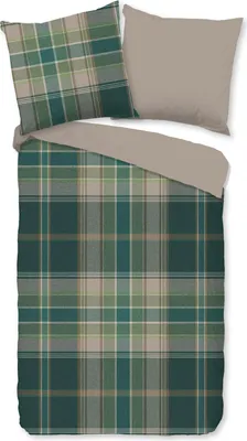 Produktbild von Duvet cover Good Morning 135x200 + 1* 80x80 cm - Scottish check