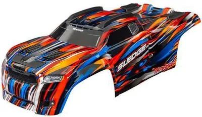 Imagen del producto de Carrocería Traxxas Sledge, color naranja