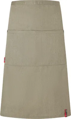 Produktbild von KARLOWSKY Bistroschürze Denim-Style ROCK-CHEF®-Stage2 70x70cm Moosgrün