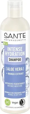 Produktbild von SANTE Intensiv feuchtigkeitsspendendes Shampoo mit Bio-Aloe und Bio-Mango 250 ml