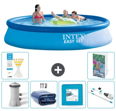 Immagine prodotto di Piscina Easy Set rotonda - 396x84 cm - 7 pezzi  S319