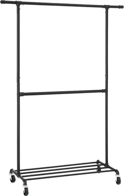 Produktbild von Kleiderstange aus schwarzem Metall