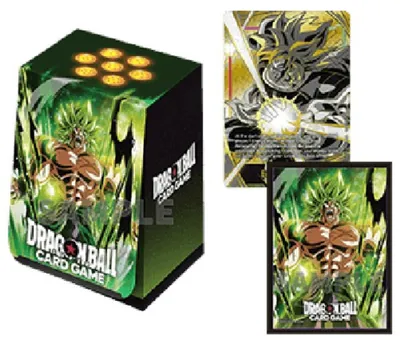 Productafbeelding van Dragon Ball Super officiële set kaarthoesjes en kaartenbeschermers, nummer 04: Broly