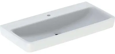 Immagine prodotto di Geberit Renova Plan, lavabo, 100x48 cm, 1 trou pour robinet, sans trop-plein, 501707, 501.707.00.8, 501.707.00.8
