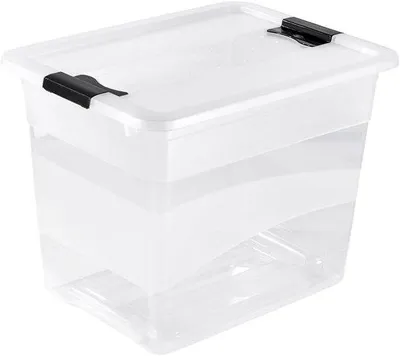 Produktbild von Famanu Aufbewahrungsbox 24 l - Transparent