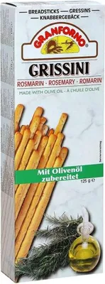 Produktbild von Granforno Grissini Rosmarin 125g