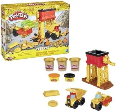 Obrázok produktu pre Stavebnica Play-Doh Zlatá baňa E9436
